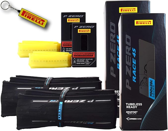 Pirelli P Zero Race 4S 28-622 (700 x 28c) Road Bike Tire for Wet and Cold Performance, TechBelt Construction for a Racing Feel, Extended Mileage for All-Season Cycling