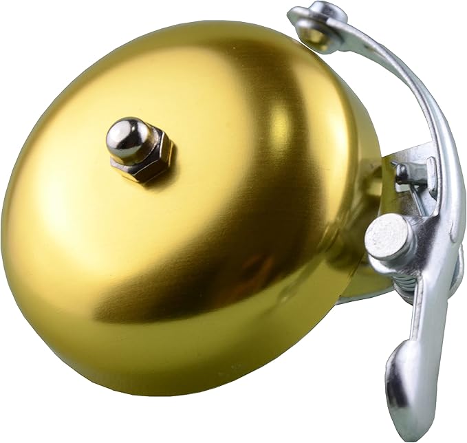 Classic Bell, Loud Crisp Clear Sound Bicycle Accessories for Adults Youths, Stylish Horn for Road and Mountain Bikes