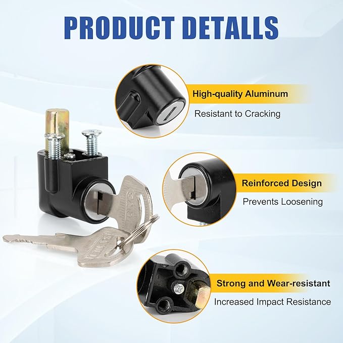 PSLER Front Lock - Head Lock, Fits for Light Bee X and S/X160/X260 Electric Dirt Bike (Not Fits RST Shock)