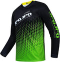Men's Mountain Bike Jersey Long Sleeve MTB Off-Road Motocross Jersey Quick Dry Downhill&Motocross Shirts