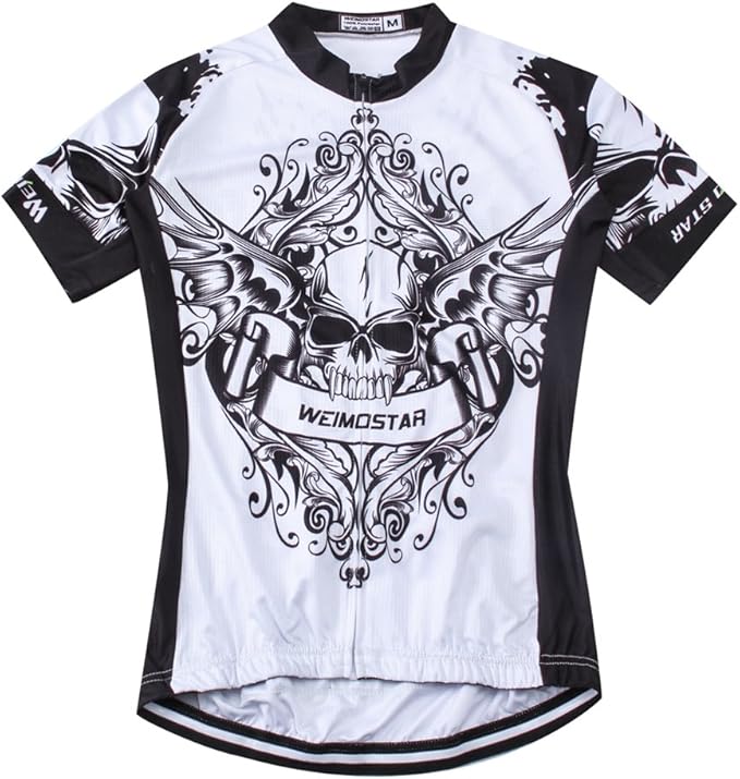 Weimostar Men's Cycling Jersey Men Mountain Bike Jerseys Short Sleeve Tops S-5XL
