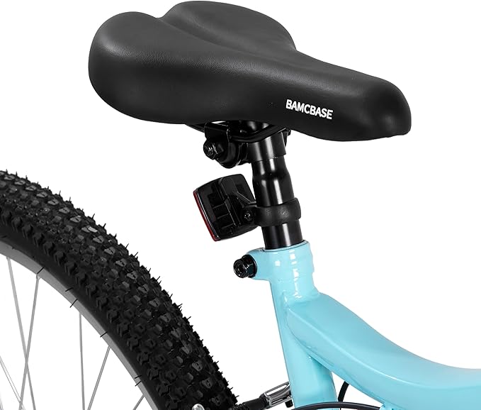 HILAND Adult 26 Inch Mountain Bike, Mens Womens Bicycle, High-Carbon Steel Frame Mountain Bicycle, Sport MTB for Adults, Multi-Color