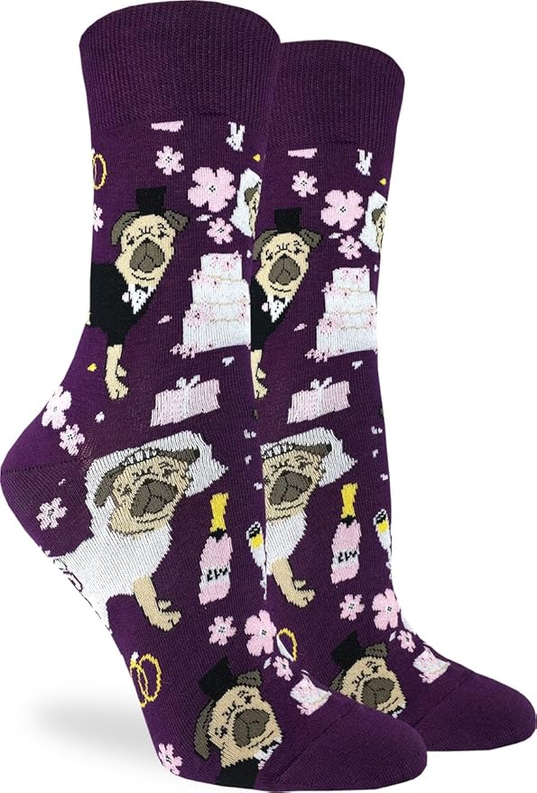 Good Luck Sock Novelty Crew Socks for Adults - For Men, Women and Teens