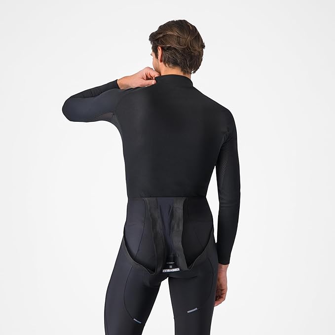 CASTELLI Men’s Flanders 2 Long Sleeve Baselayer, Premium Insulation & Breathability for Cold Road Cycling, Biking Rides