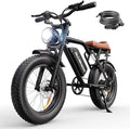 Ebikes for Adults | 1500W | 33MPH | 40/75 Miles | 48V 15.6AH Removable Battery | 7-Speed | 3 Modes | Full Suspension | Dual Disc Brake | 20'' All-Terrain Fat Tires | UL 2849 Certified Electric Bike
