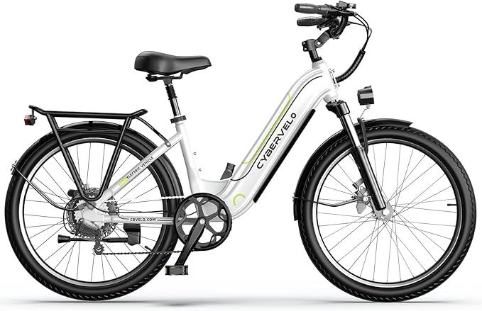 1000 Peak Electric Bike for Adults,up 80 Miles 25AH Removable Battery Ebike, 26" Electric E Bike with 7-Speed,Adult Electric Bicycles for Commute Beach Snow Man Womens All Terrain