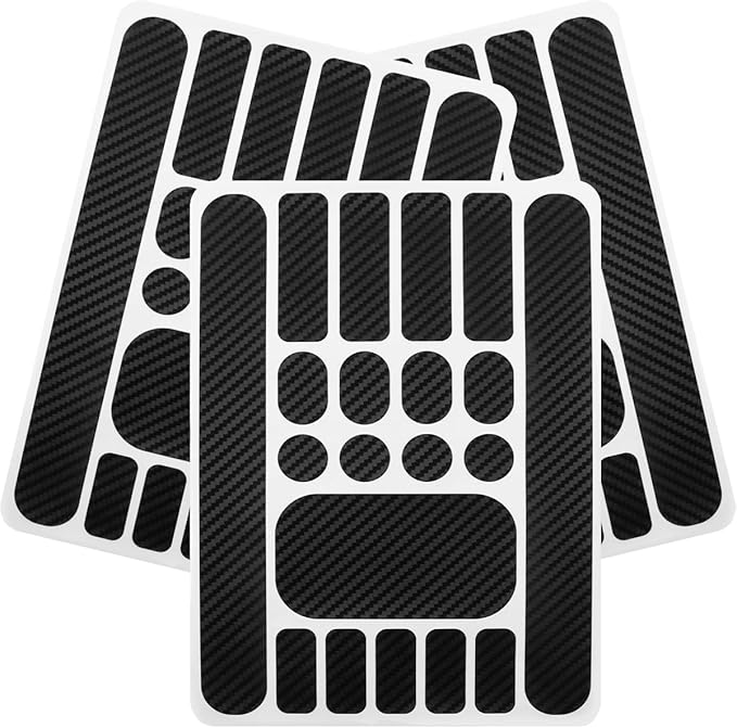 MUQZI 3 Pieces Bicycle Chainstay Protector, Bike Frame Protection Stickers Decal Front Fork Film Cover Frame Adhesive Protective for Mountain Road Bike Chain Guard Pad