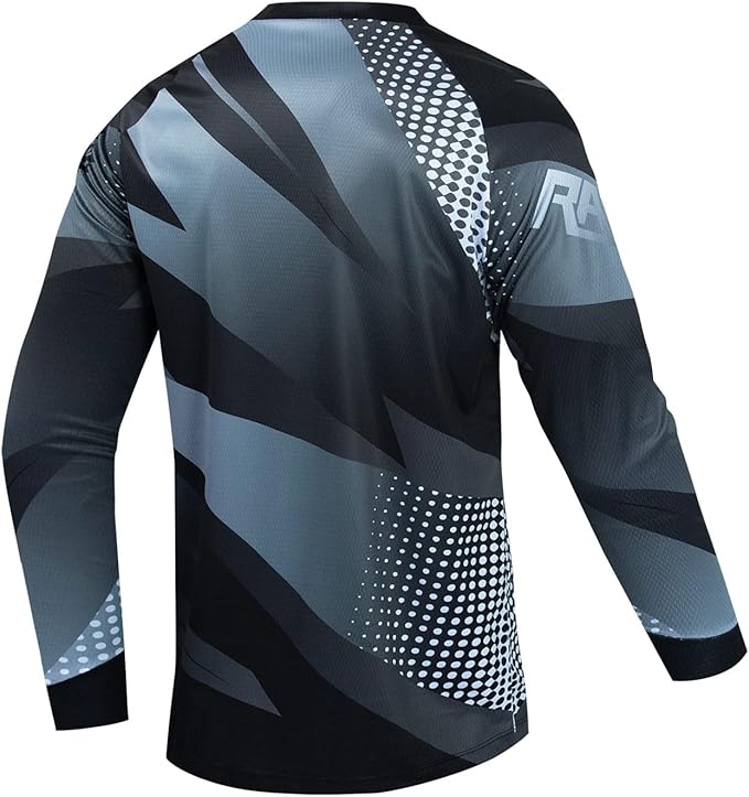Cycling Jersey Long Sleeve Men's Mountain Bike Motocross Jersey Long Sleeve MTB T-Shirt
