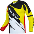 JPOJPO Men's Mountain Bike Jersey Long Sleeve MTB Off-Road Racing Downhill Motocross Shirts Quick Dry&Moisture-Wicking Tops