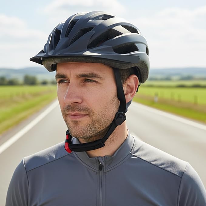 Bike Helmet for Adults Women Men Youth Kids, Lightweight Mountain Road Bicycle Cycling Helmets with Adjustable Dial & Removable Visor