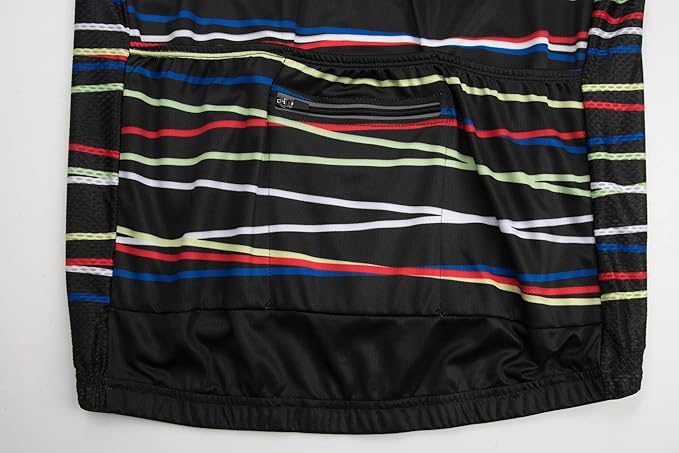 Coconut Ropamo CR Mens Cycling Jersey Short Sleeve Road Bike Shirt with 3+1 Zipper Pockets Breathable Quick Dry