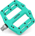 MZYRH Mountain Bike Pedals 9/16" 3 Sealed Bearings Lightweight Non-Slip Nylon Fiber Bicycle Platform Pedals for Road BMX MTB