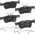 Bendix Premium SBC1665 Ceramic Rear Brake Pads for Ford Fusion 2016-2013, Lincoln MKC 2019-2015, MKZ 2016-2013, Nautilus 2023-2022