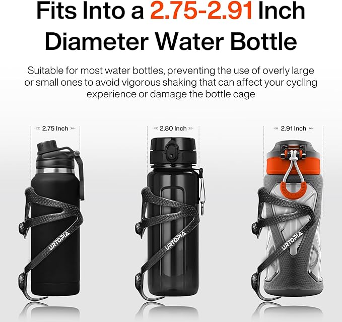 Full Carbon Fiber Bike Water Bottle Holder, Ultra-Light Water Bottle Cage for Bike, High Strength Durable Carbon Cup Holder for Bike, Road Bike, Mountain Bike, Electric Bike (1pack)