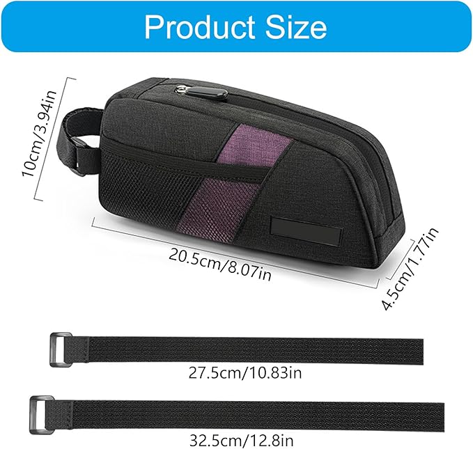 Large Capacity Bikes Front Frame Bag Light Weight Bike Storage Pouches Cyclings Saddles Top Tube Bags Bicycles Frame