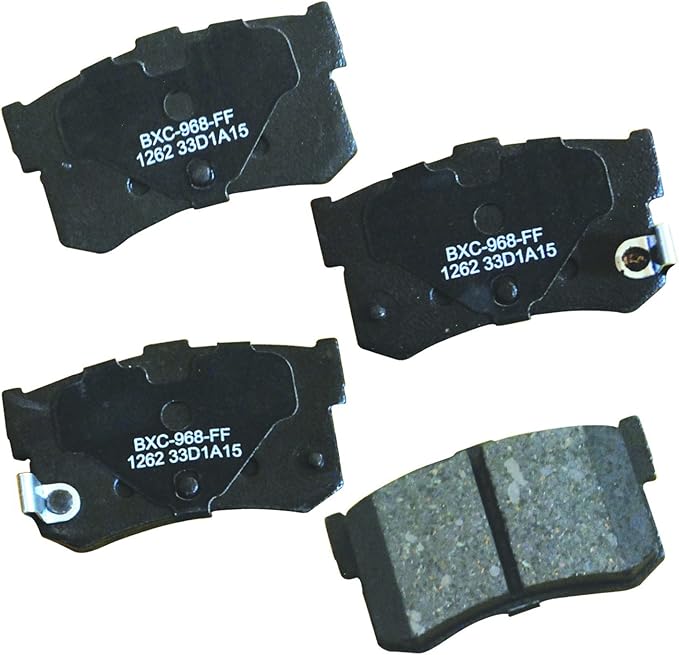 Bendix Premium SBC1262 Ceramic Rear Brake Pads for Hyundai Sonata 1998-1995