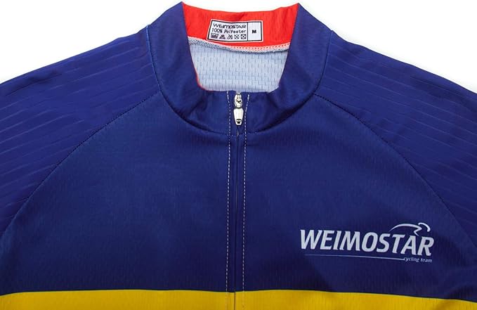 New Pro Full Zipper Men's Cycling Jersey Short Sleeve Riding Shirt USA