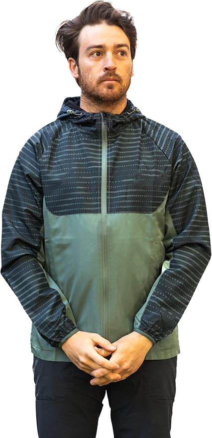Men’s Mountain Biking Jacket – Lightweight, Breathable, Windproof, Water-Resistant MTB Shell