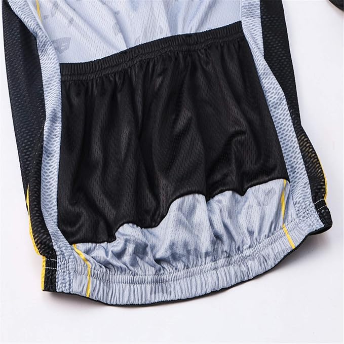 Cycling Jersey Men USA Summer Bike Short Sleeve 3-Pockets Breathable Quick-Dry Shirt S-3XL
