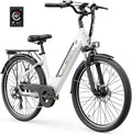 Jasion Roamer/ST/YC1 Electric Bike for Adults, 26" Commuter Ebike 1200W 528WH Removable Battery, 28MPH 62miles, Electric Bicycles for Women/Man, UL2849 Certified