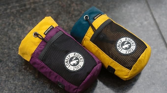ULAC NEO PORTER C-HOLD Bike Feed Bag for Top Tube, Handlebar, Stem and Saddles (Bumblebee, Small)