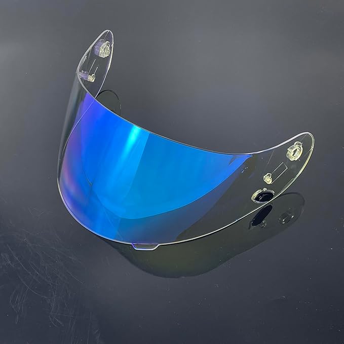 HJ09 Shield for HJC CL-15,CL-16,CL-SP,CL-17,CS-15,CS-R1,CS-R2,CS-R3,FS-10,FS-11,FS-15,FG-15,IS-16,TR1 Helmet Visor (Clear Blue-For Day &Night)