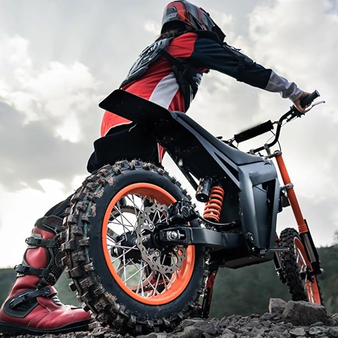 Electric Dirt Bike 3000W for Adults/Teens, 220Nm High-Torque Brushless Motor, 45° Slope Climbing, 38 MPH Off-Road Motorcycle with 48V 21Ah Removable Battery & Hydraulic Brakes