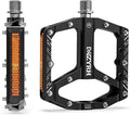 MZYRH Mountain Bike Pedals MTB Pedals,9/16" Non-Slip Lightweight Aluminum Alloy Bicycle Pedals for Road Mountain BMX MTB