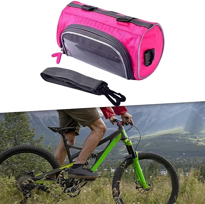 Bicycle Bag Handlebar Bag Bicycle Frame Bag Touch Screen Phone Bag Storage Pouch Bag Cycling for Bicycles Travel Hiking