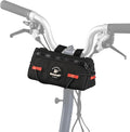 Rhinowalk Bike Handlebar Bag Urban Cycling Front Bag Bike Basket Bicycle Storage Bag for MTB Road Bike Folding Bike, Shoulder Bag, Cycling Accessories(Black)