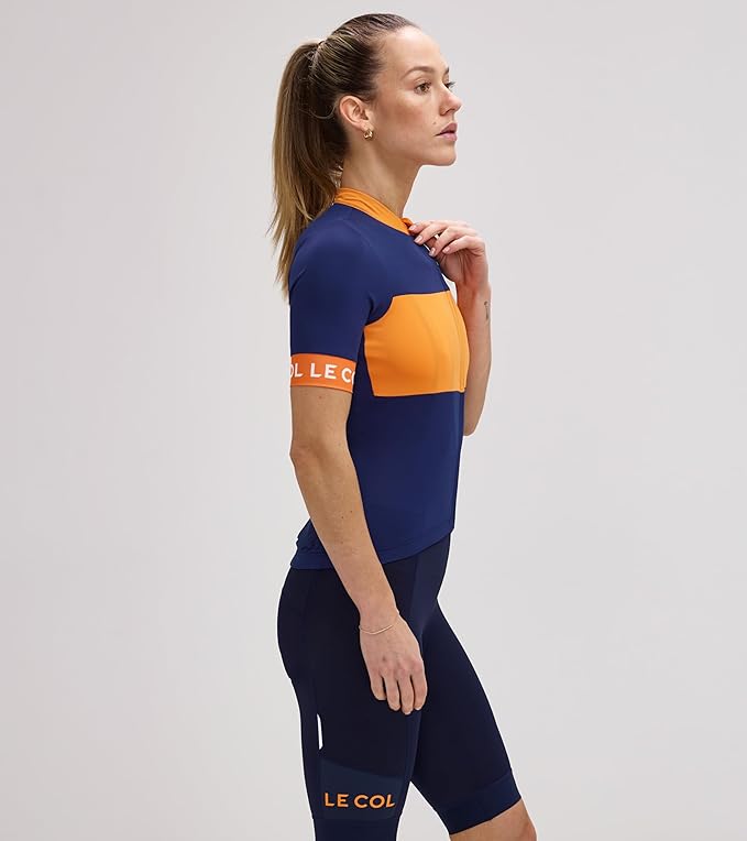 LE COL WoWomen's Sport Jersey |Short Sleeve Cycling Shirt | Lightweight, Moisture Wicking Cycling Top | S - XL