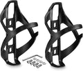 Corki Cycles Bike Water Bottle Holder Right Side Load Water Bottle Cage for Road, MTB, Gravel Bicycle Black 2-Pack