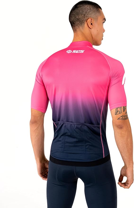 SLS3 Bike Jersey for Men Cycling – Men's Cycling Jersey Short Sleeve – Lightweight Road Bike Shirts
