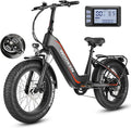 Wooken Electric Bike for Adults, Peak 1000W Motor Ebike,20"x4.0" Fat Tire Electric Bike,48V 624WH Removable Lithium-ion Battery,Up to 60 Miles,Step-Thru Electric Mountain Bike,SGS Certified to UL 2849