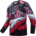 Cycling Jersey Long Sleeve Men's Mountain Bike Motocross Jersey Long Sleeve MTB T-Shirt