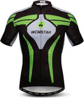 Men's Cycling Jersey Short Sleeve Bike Shirts Bicycle Jacket with Pockets