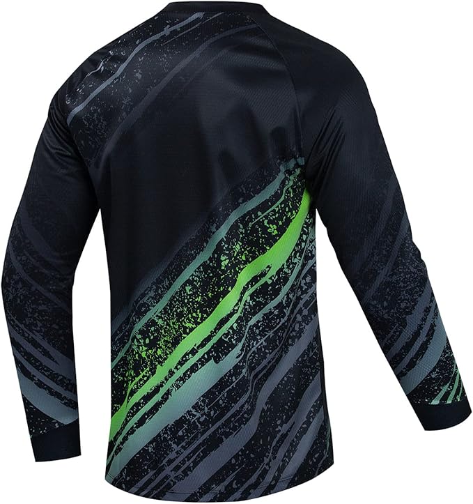 Cycling Jersey Long Sleeve Men's Mountain Bike Motocross Jersey Long Sleeve MTB T-Shirt