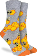 Good Luck Sock Novelty Crew Socks for Adults - For Men, Women and Teens