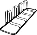 Retrospec Stash Rack 2, 4 & 5 Bike Floor Stand Bicycle Storage Organizer for Mountain Bike, Road Bike, Weather Resistant Fine Powder Steel Coating Fits Wheels up to 3" | for Mountain Bike, Road Bike, Weather Resistant, Fits Wheels up to 3"
