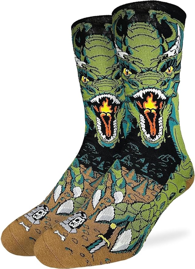 Good Luck Sock Novelty Crew Socks for Adults - For Men, Women and Teens