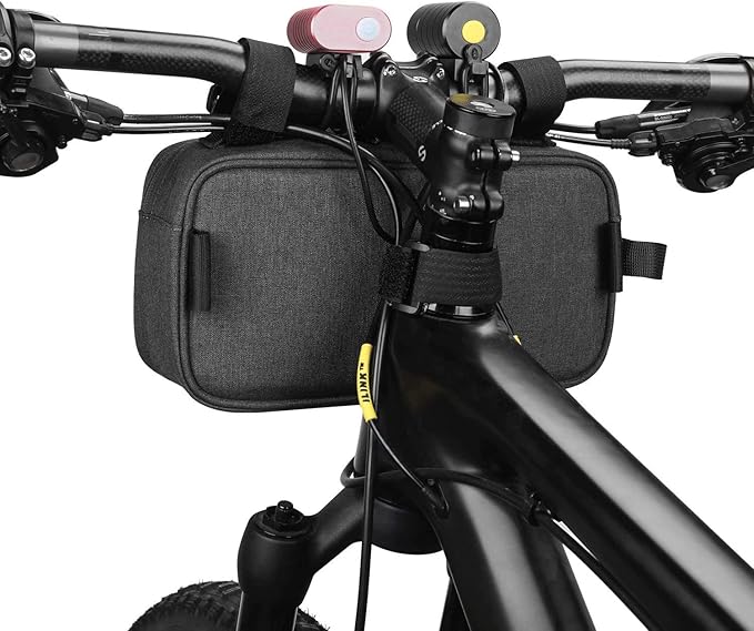 Rhinowalk Multifunction Bike Handlebar Bag Front Bag 3L Bicycle Frame Bag Waterproof Shoulder Bag Handbag Waist Bag