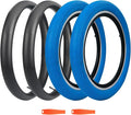 20 x 2.4 inch Bike tire Blue BMX tire 20 inch 2 Pack 20 Bike Tires,Kids Bike Tires Folding Replacement Tires Suitable for Bicycle Tires 20x2.35 20x2.4,20x2.5,3 Colors