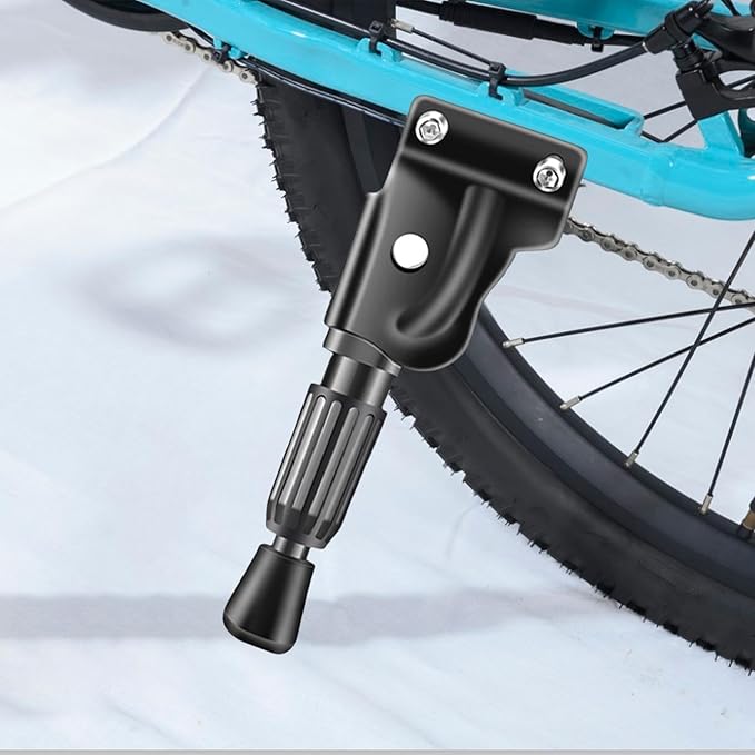 Kids Bike Kickstand Single Leg Kickstand Easy to Install Parking Stand Boys Girls Non Slip Replace Accessories Leg Kick Stand