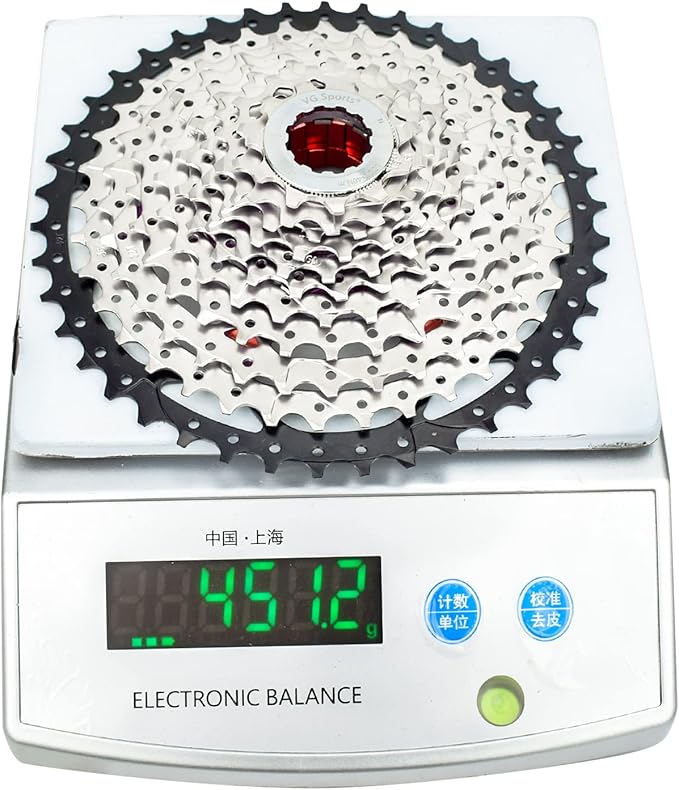 VG SPORTS 8/9/10/11/12 Speed Ultra-Light Bike Cassette for Mountain Bike 11-40T/11-42T/11-46T/11-50T/11-52T MTB Cassette Lightweight Aluminum Bracket Cassette
