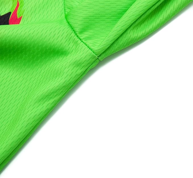JPOJPO Men's Mountain Bike Jersey Long Sleeve MTB Off-Road Racing Downhill Motocross Shirts Quick Dry&Moisture-Wicking Tops