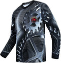 Cycling Jersey Long Sleeve Men's Mountain Bike Motocross Jersey Long Sleeve MTB T-Shirt