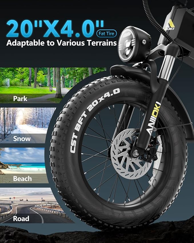 Electric Bike for Adults,200 Miles Long Range Commuter City Ebike with 1400/1600/1800W Motor and 48/52V 60/70Ah Battery,28+MPH Speed Fat Tire Electric Bicycle