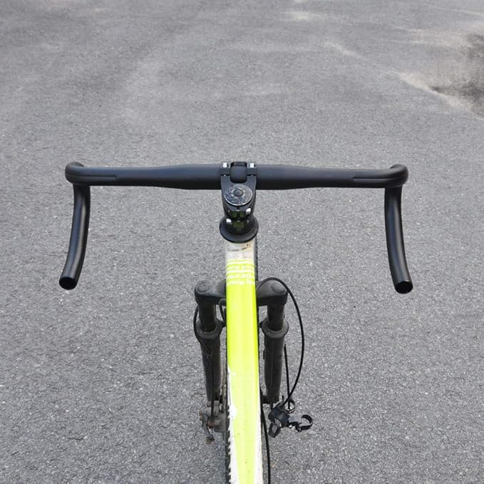 UPANBIKE Fixed Gear Bike Road Bicycle Drop Bar Bent Handlebar Aluminum Alloy 25.4mm 31.8mm