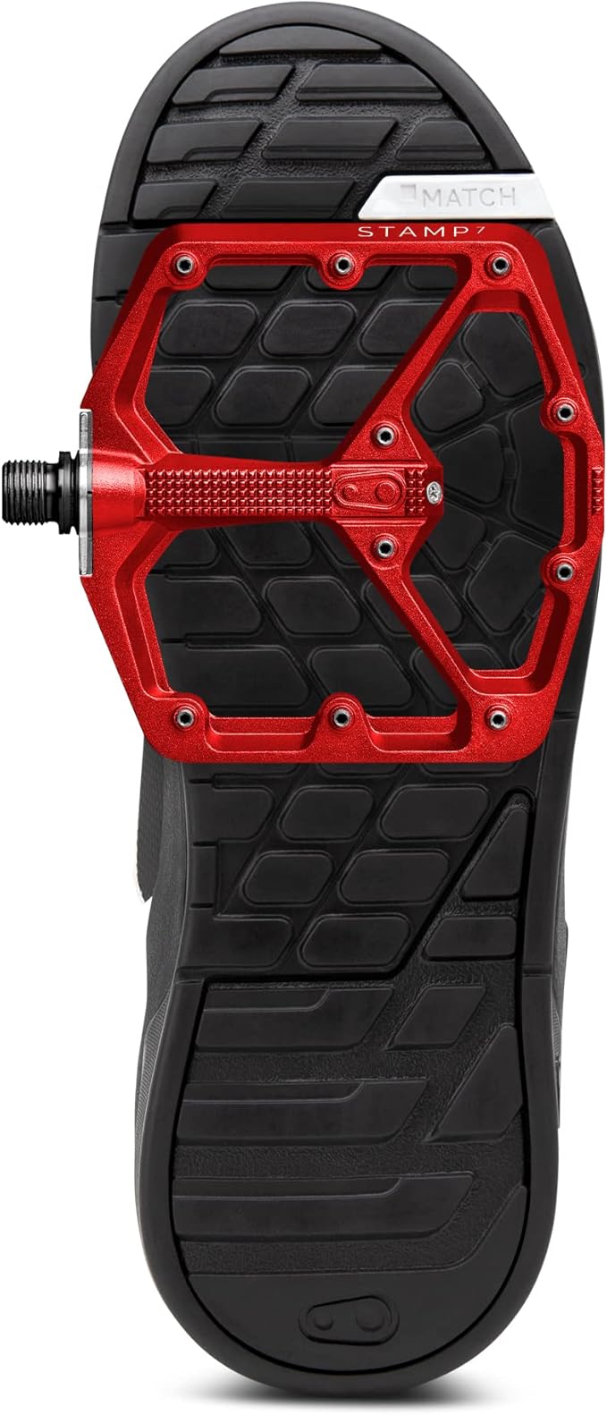 Crankbrothers Stamp Flat MTB Pedals - Size-Specific, Lightweight, Versatile, Durable Bike Pedals