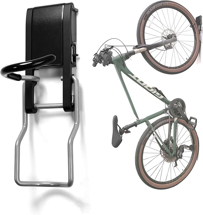 Heavy Duty 2 pack Wall Mount Bicycle Holder/Hanger/Hook Bicycle Storage for Garage/House, Bike Accessories, Holds up to 110 lbs
